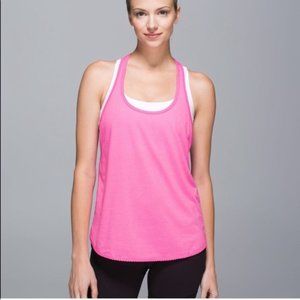 Lululemon 105 F Singlet Pow Pink - 6